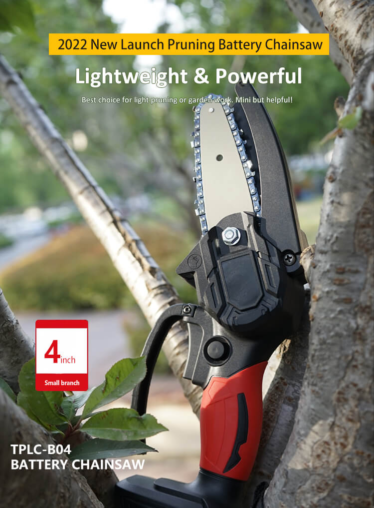 TPLC-B04 small battery chainsaw
